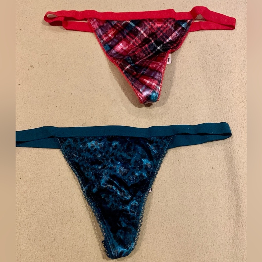 Victoria’s Secret Velvet G-Strings